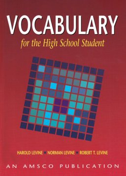 Vocabulary for the High School Student 4th 9781567651157 Front Cover