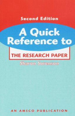 A Quick Reference to the Research Paper