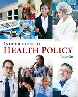 Introduction to Health Policy:  9781567935806 Front Cover