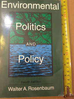 Environmental Politics and Policy 4th 9781568023359 Front Cover