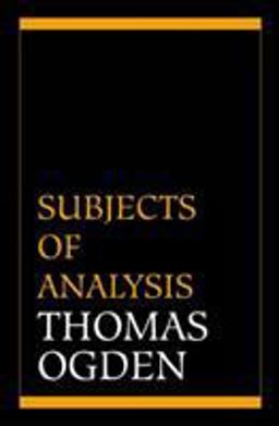Subjects of Analysis  9781568218038 Front Cover