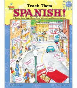 Teach Them Spanish!, Grade 4  9781568226811 Front Cover