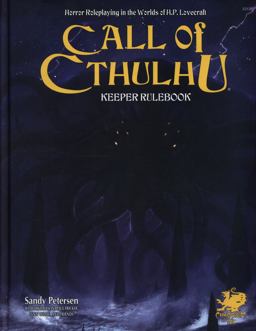 Call of Cthulhu Keeper's Rulebook Horror Roleplaying in the Worlds of H. P. Lovecraft 7th 9781568824307 Front Cover