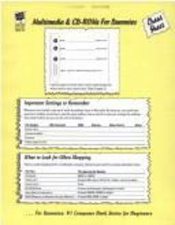 Multimedia and CD-ROMs for Dummies