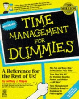 Time Management for Dummies  9781568843605 Front Cover