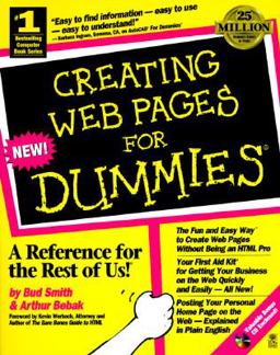 Creating Web Pages for Dummies  9781568846453 Front Cover