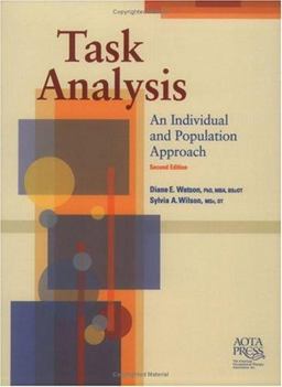 Task Analysis An Individual and Population Approach 2nd 9781569001820 Front Cover