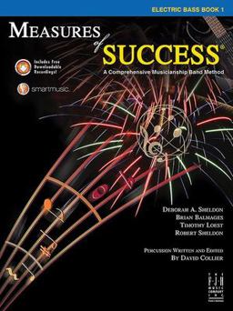 Measures of Success Electric Bass Book 1  9781569398180 Front Cover