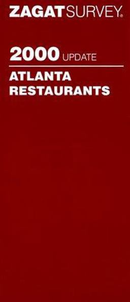 2000 Zagat Atlanta Restaurant Survey