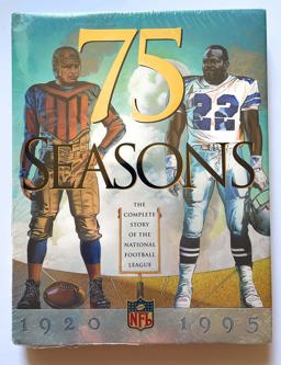 Seventy-Five Seasons The Complete Story of the National Football League, 1920-1995  9781570360565 Front Cover