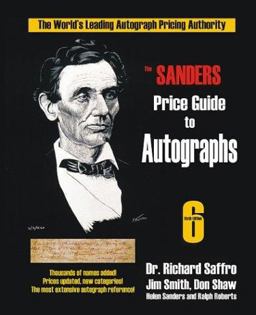 The Sanders Price Guide to Autographs