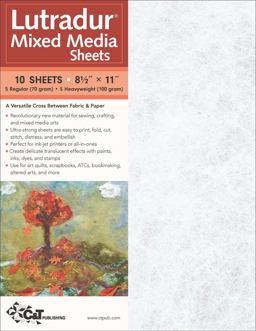 Lutradur Mixed Media Sheets  9781571209368 Front Cover