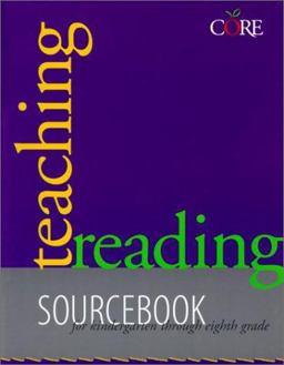 Teaching Reading Sourcebook  9781571281197 Front Cover