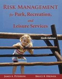 Risk Management for Park, Recreation, and Leisure Services 6th 9781571676412 Front Cover