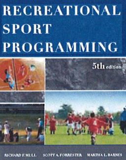 Recreational Sport Programming  9781571677082 Front Cover