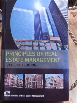 Principles of Real Estate Management 16th 9781572031678 Front Cover