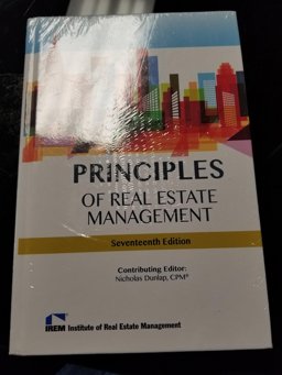 Principles of Real Estate Management  9781572032590 Front Cover