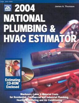 2004 National Plumbing and HVAC Estimator 1st 9781572181359 Front Cover