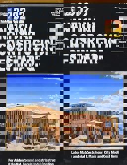 2022 National Construction Estimator 2022 Labor and Material Costs, Manhours and City Cost Modifiers for All Residential, Commercial and Industrial Construction  9781572183728 Front Cover