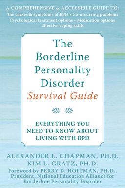 Borderline Personality Disorder Survival Guide Everything You Need to Know about Living with BPD  9781572245075 Front Cover