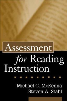 Assessment for Reading Instruction  9781572308671 Front Cover