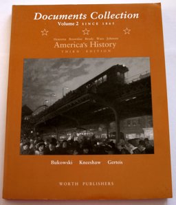 America's History Vol. 2 : Documents Collection 3rd 9781572592247 Front Cover
