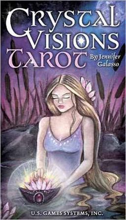 Crystal Visions Tarot  9781572817029 Front Cover