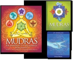 Mudras for Wakening the Five Elements Deck & Book Set:  9781572818767 Front Cover