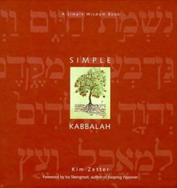 Simple Kabbalah A Simple Wisdom Book  9781573241700 Front Cover