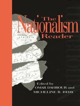 Nationalism Reader  9781573926232 Front Cover