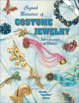 Signed Beauties of Costume Jewelry  9781574322880 Front Cover