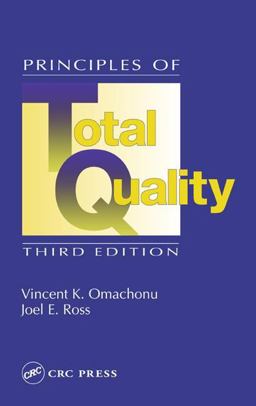 Principles of Total Quality 3rd 9781574443264 Front Cover