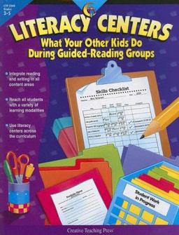 Literacy Centers Grades 3-5 : What Your Other Kids Do During Guided-Reading Groups  9781574717426 Front Cover