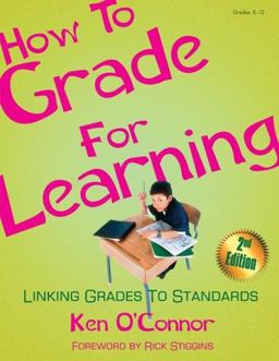 How to Grade for Learning Linking Grades to Standards 2nd 9781575178165 Front Cover