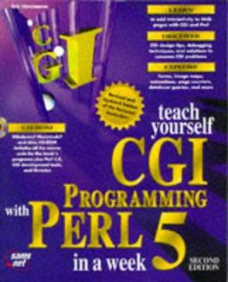 Teach Yourself CGI Programming with Perl 5 in a Week 2nd 9781575211961 Front Cover