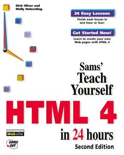HTML 4 in 24 Hours