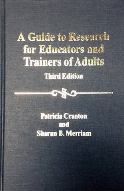 Guide to Research for Educators and Trainers of Adults  9781575243184 Front Cover