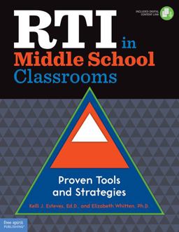RTI in Middle School Classrooms Proven Tools and Strategies  9781575424811 Front Cover