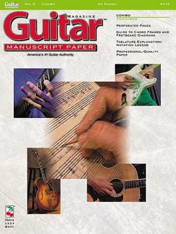 Guitar Magazine Manuscript Paper