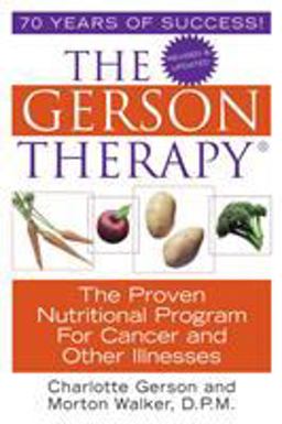 Gerson Therapy  9781575666280 Front Cover