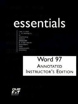 Word 97 Essentials (Academic)