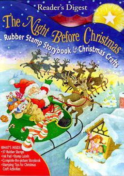 The Night Before Christmas Rubber Storybook and Christmas Crafts