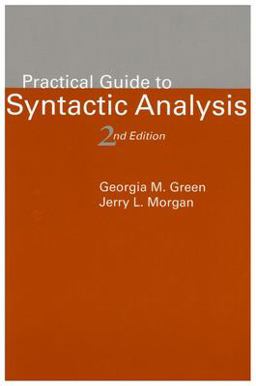 Practical Guide to Syntactic Analysis, 2nd Edition