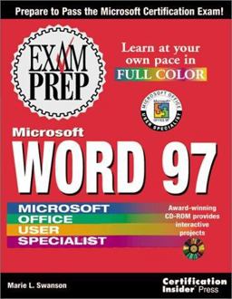 Microsoft Word 97 Exam Prep