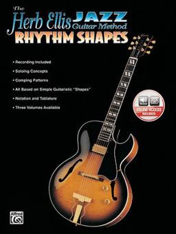 Herb Ellis Jazz Guitar Method Rhythm Shapes, Book and Online Audio  9781576233412 Front Cover