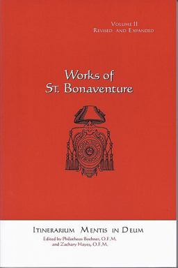 Itinerarium Mentis in Deum (Journey of the Soul to God)  9781576591857 Front Cover