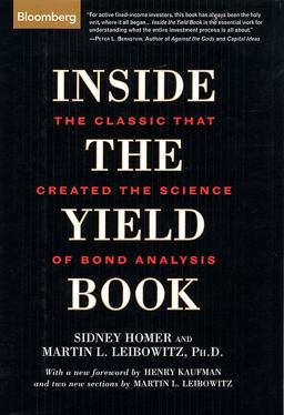 Inside the Yield Book The Classic That Created the Science of Bond Analysis  9781576601594 Front Cover