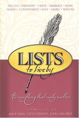 Lists to Live By : The First Collection - Books Are Fun  9781576739853 Front Cover