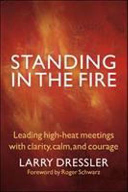 Standing in the Fire Leading High-Heat Meetings with Clarity, Calm, and Courage  9781576759707 Front Cover