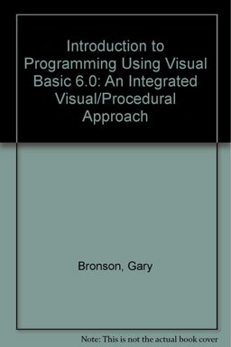 Introduction to Programming Using Visual Basic 6